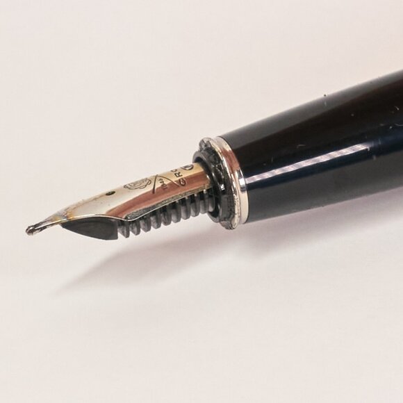 Cross Blue Lacquer Fountain Pen / Made in USA / Smooth Writer - Picture 7 of 11